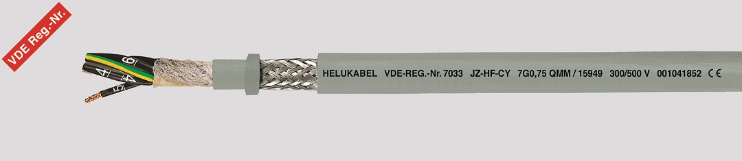 Cáp điều khiển và kết nối OZ-HF, JZ-HF Helukabel
