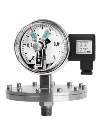 Đồng hồ đo áp suất có màng P501, P502 Wise - Wise Vietnam