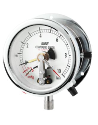 Đồng hồ đo áp suất có tiếp điểm điện PP542, P543  Wise - Wise VietNam