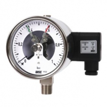 Đồng hồ đo áp suất có tiếp điểm điện P520 Wise - Wise VietNam